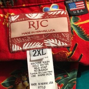 Made in Hawaii -RJC Aloha Shirt